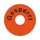 signaalring,v. gaasbox,“Afgezet”,v. opsteken,PVC,rood
