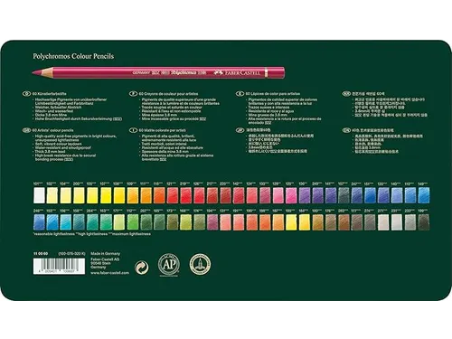 Kleurpotlood Fc Polychromos Assorti Etui A 60 Stuks