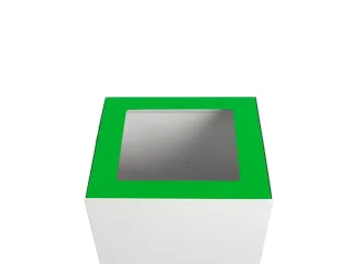 V-Part Top voor Modulaire Afvalbak 85 en 90 L Groen - 2