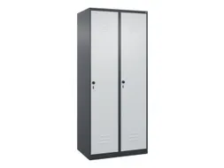 wasgoedverdeelkast,HxBxD 1850x800x500mm,vak B 400mm,draaigrendel