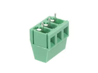 Professionele Schroefklem, 3 Polen, Groen, Pitch 5mm - 1