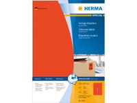 Etiketten A4 Rood 210x297mm 4402 permanent