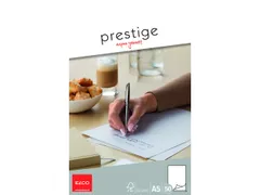 schrijfblok Prestige FSC A5 80 gram ongelinieerd wit 50 vellen