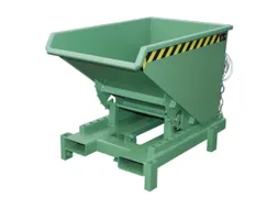 Zwaarlast-kiepbak,HxLxB 970x1260x805mm,0,3m³,draagverm. 4000kg,RAL601