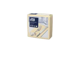 Tork 477622 Soft Dinnerservet Advanced Zand 39x39cm 1/8 vouw