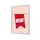 Kliklijst A1 complete set met print "NEW" Rood
