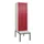 PBM-locker met bank,HxBxD 2120x600x815mm,2vak,vak B 300mm,cil.-slot