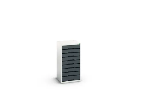 ladekast HxBxD 1000x525x550mm 9laden romp RAL7035 front RAL7016