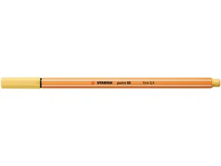 Fineliner STABILO point 88/23 fijn lichtgeel - 1