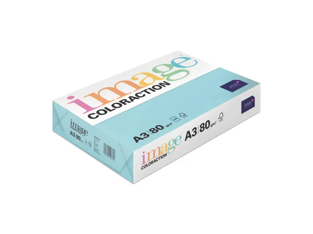 Papier copieur Bermuda Bleu moyen A3 80g 500 feuilles