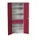 universele kast,HxBxD 2000x800x550mm,4xStalen bodem,2lade(n)