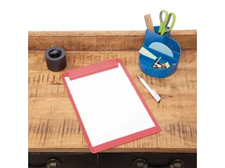 Pennenkoker MAUL roundbox Blauwe Engel recycled 6 vaks blauw - 5