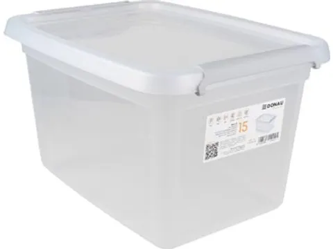 Boîte De Rangement, 15 Litres, Transparent