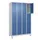 lockerkast,HxBxD 1950x1200x500mm,4x3vakken,vak B 300mm,cil.-slot