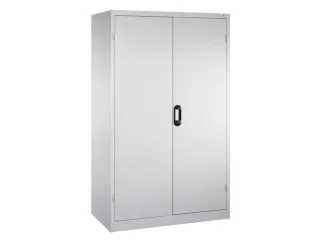 Draaideurkast 1950x1200x600mm 4 Legborden Draagvermogen 110kg Ral7035 - 1