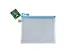 Pochette zip Foldersys EVA A5 bleu pastel