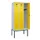 locker,HxBxD 2120x900x500mm,3vak,vak B 300mm,cil.-slot,voetonderstel