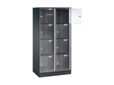 grootvolume-lockersysteem,HxBxD 1750x820x500mm,2x4vakken,cil.-slot