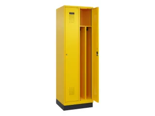 locker voor scheiding van kleding,HxBxD 1950x600x500mm,2vak - 1