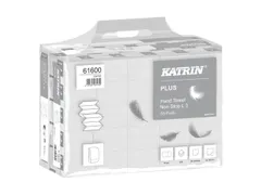 Handdoek Katrin Plus w-vouw 3-laags 203x320mm 25x90 vel wit 61600