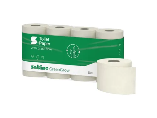 Toiletpapier BlackSatino GreenGrow CT10 3-laags 8 Rol
