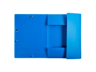 Elastomap A4 3 Kleppen Polypropyleen 5/10de Assorti - 15