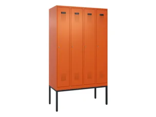 locker voor scheiding van kleding,HxBxD 2120x1200x500mm,4vak - 2
