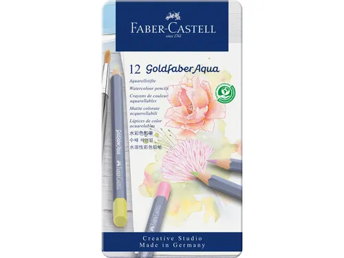 Aquarelpotlood Goldfaber blik a 12st. Pastel Creative Studio