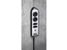 Stekkerdoos Brennenstuhl bureau Estilo 4 voudig inclusief 2 USB 2 m