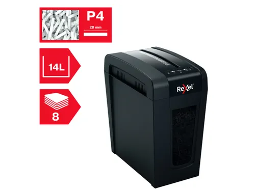 Papiervernietiger Rexel Secure X8-SL P-4 snippers 4x40mm