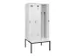 locker met bank,voor scheiding van kleding,HxBxD 2120x900x815mm,3vak