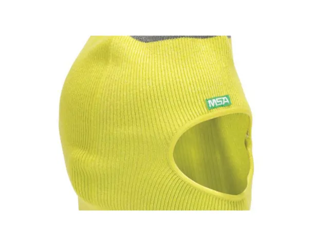 Bonnet d'hiver MSA V-Gard 10118418, jaune, par lot de 12 pièces