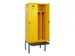 locker met bank,voor scheiding van kleding,HxBxD 2120x800x815mm,2vak