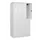 dubbeldekse locker,HxBxD 1850x1000x500mm,4x2vak.,vak B 250mm,cil.-slot