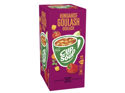 Cup a Soup Knorr Hongaarse goulash 175ml doos 21 stuks
