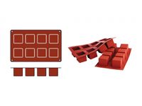 SILICON FLEX Cubes 8x50x50mm bakmat