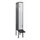 Z-garderobekast,HxBxD 2120x300x815mm,2vak,vak B 300mm,draaigrendel