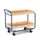 tafelwagen,draagverm. 150kg,2xhouten kist,laadvl. LxB 775x475mm
