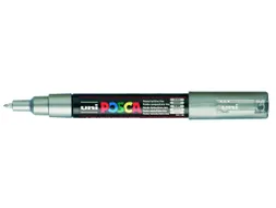 Verfstift Posca PC1MC Extra Fijne punt 0,7-1,0mm zilver