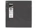 Servet Pronappe 1/4 vouw 2-laags 380x380mm 40 vel zwart