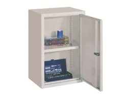 Hangkast Hxbxd 600x400x300mm 1verstelbaar Legbord Ral7035