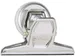 Pince-papier clip Bulldog pro avecaimant, chromé largeur 75mm, 3 pc a