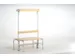 banc double,HxLxP 1650x1015x725mm,barrettes en bois