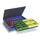 Assortimentskoffer Plaatstaal 6 Boxen Polystyrol 118x472x340mm Ral5007