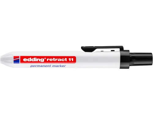 Viltstift edding 11 rond drukknop rond 1.5-3mmzwart