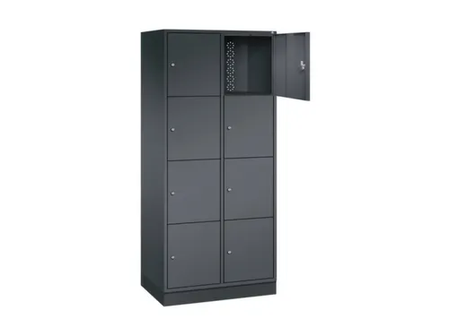 grootvolume-lockersysteem,HxBxD 1950x820x500mm,2x4vakken,cil.-slot