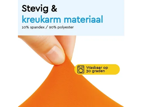 Tafelrok BRASQ voor statafel 80cm oranje