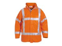 Parka Norfolk Fluororanje, Maat M