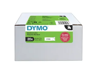 Labeltape Dymo LabelManager D1 12mm zwart 20st - 2