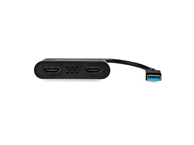 USB 3.0 naar Dual HDMI Adapter Dual 1080p of Single 4K 30Hz